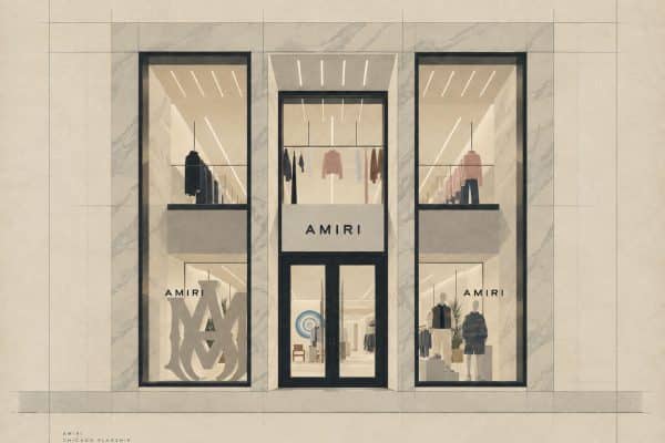 AMIRI Chicago by NOCOD Studio, Storefront